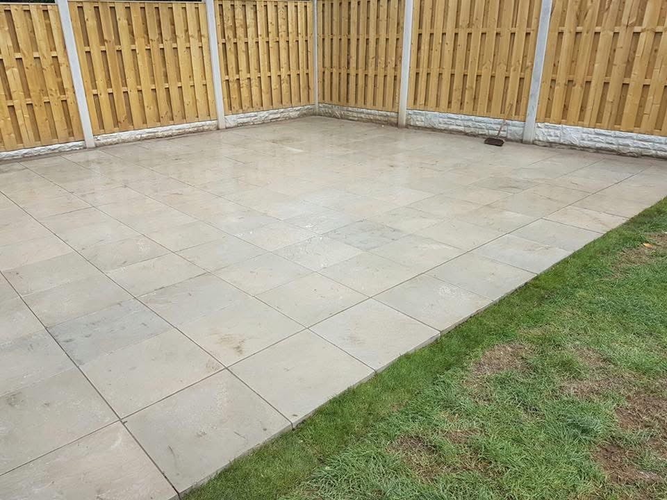 Beautiful paving project