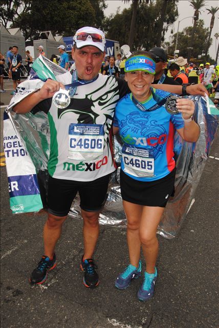 Meta maratón Los Ángeles