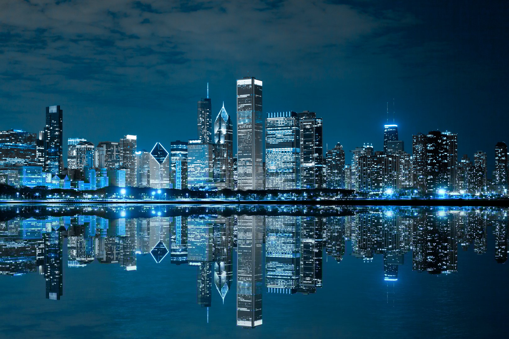 Chicago at Night