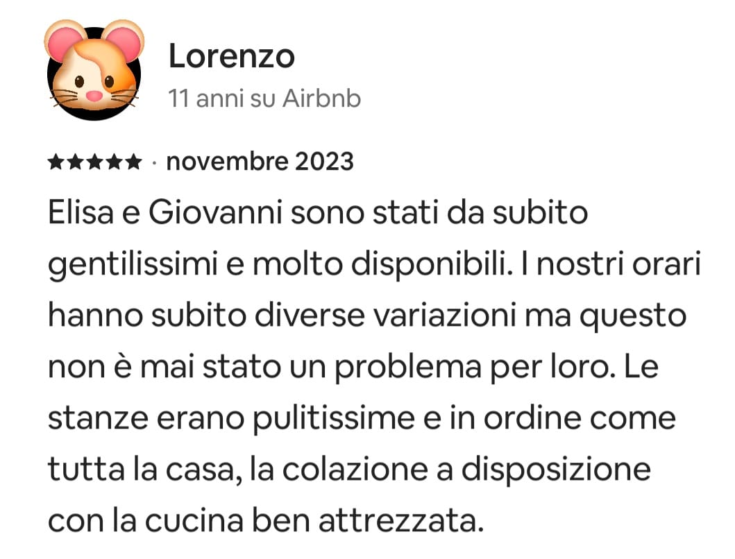 Recensione cliente