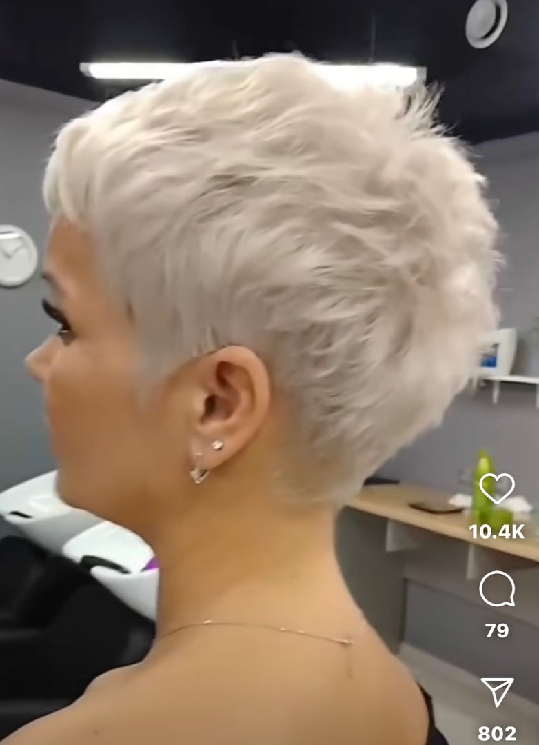 Salon Jeffrey client transformation