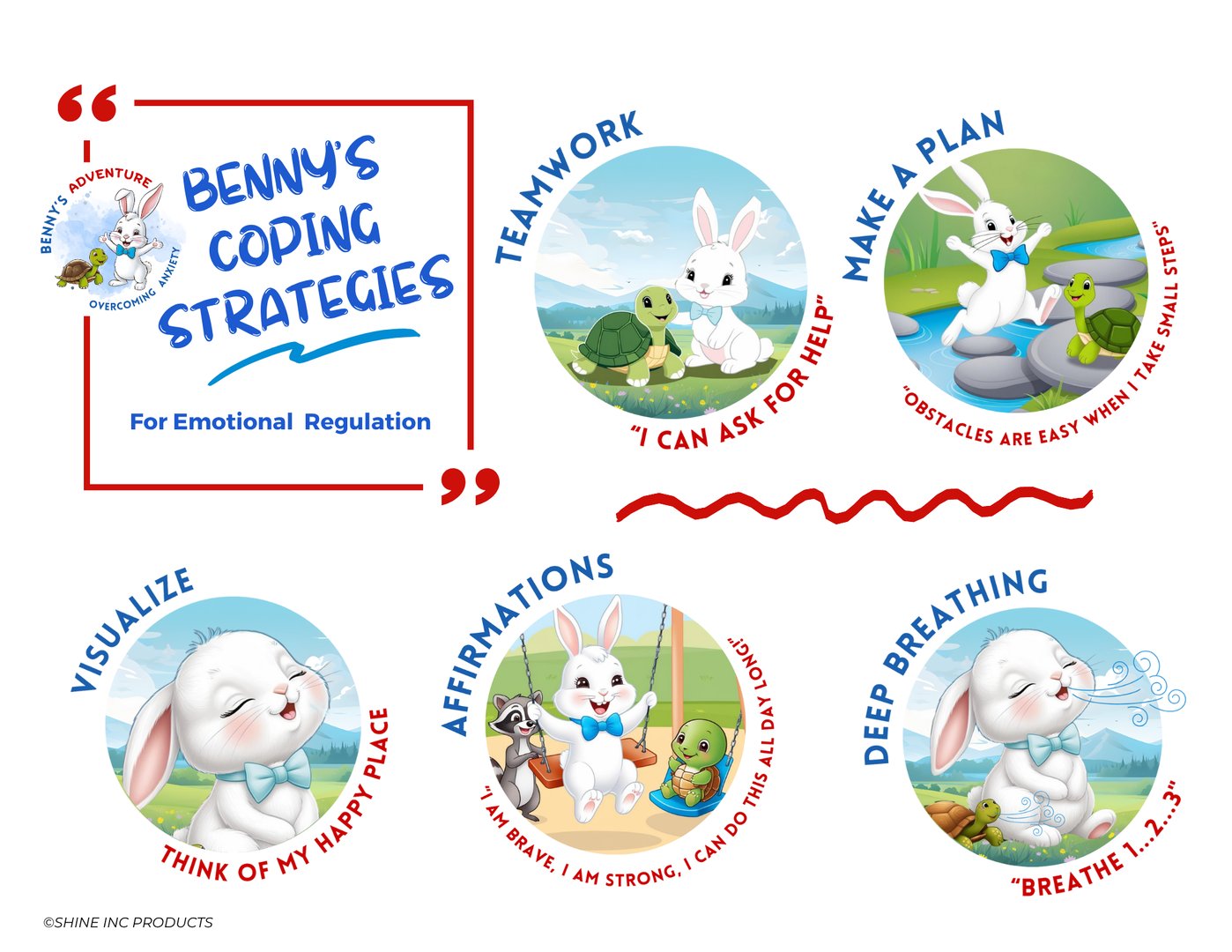 Coping Strategy Stickers