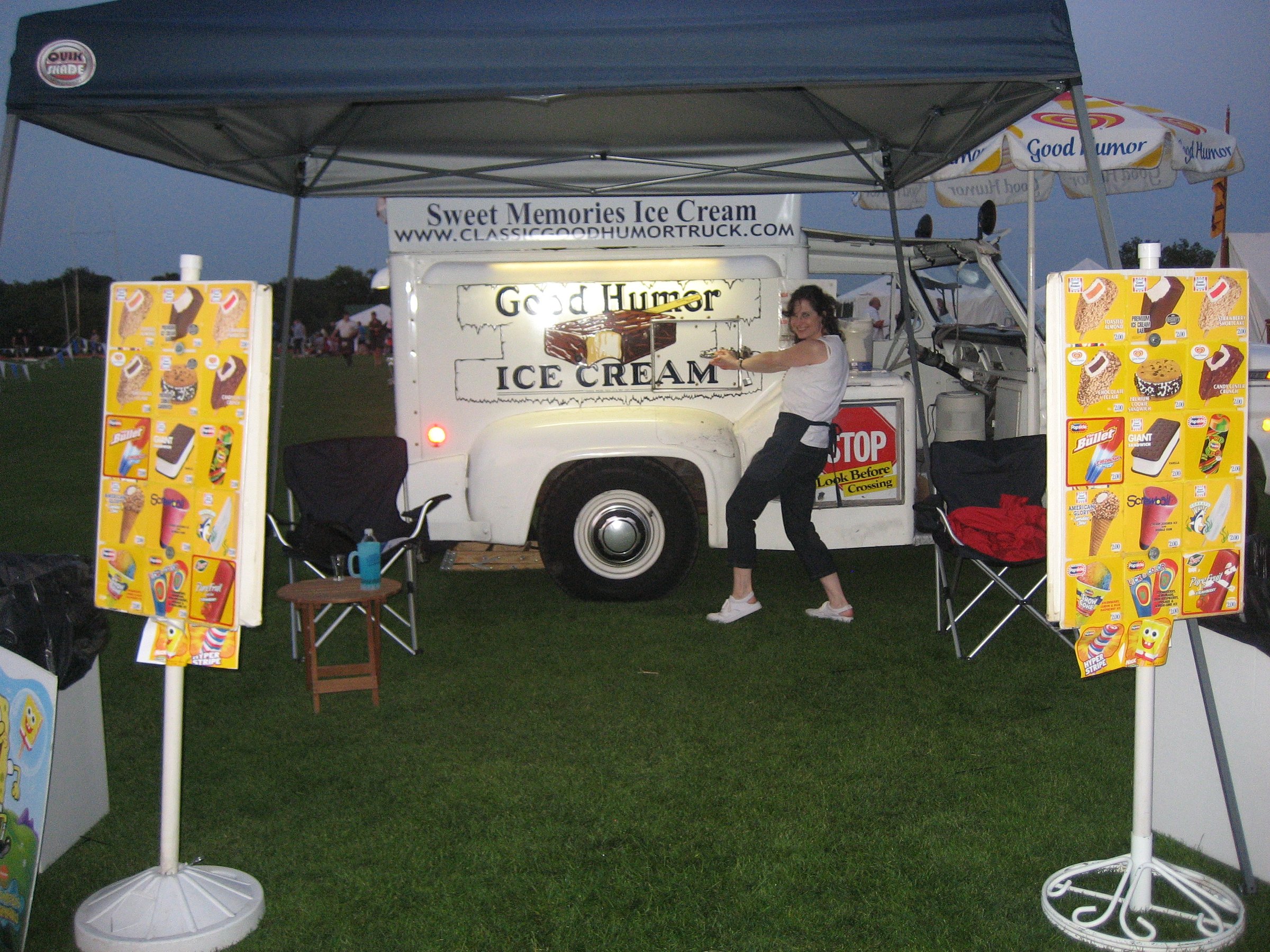 Sweet Memories vintage Good Humor ice cream truck
