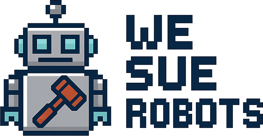 We Sue Robots Logo