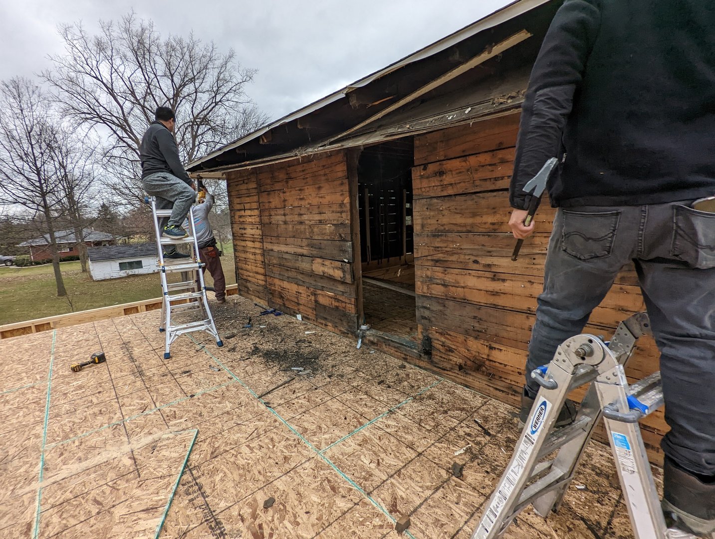 Sagging floor correction