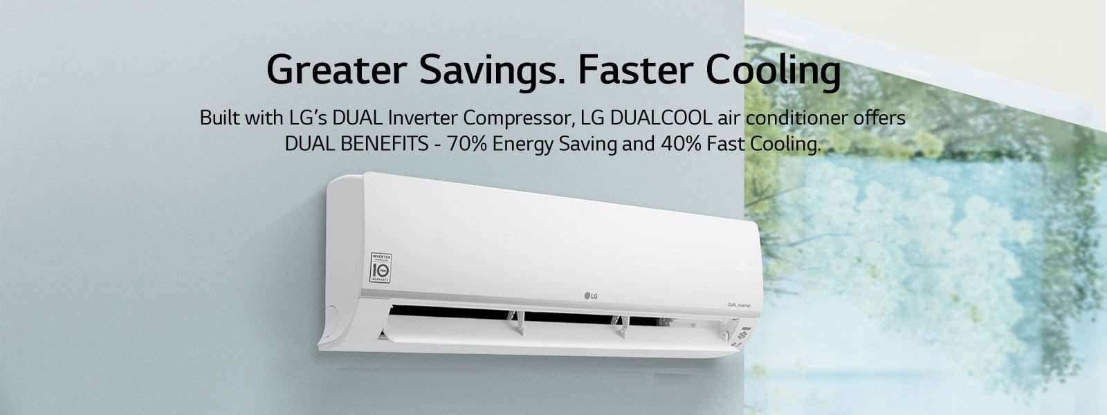 LG Dual Cool Air Conditioner