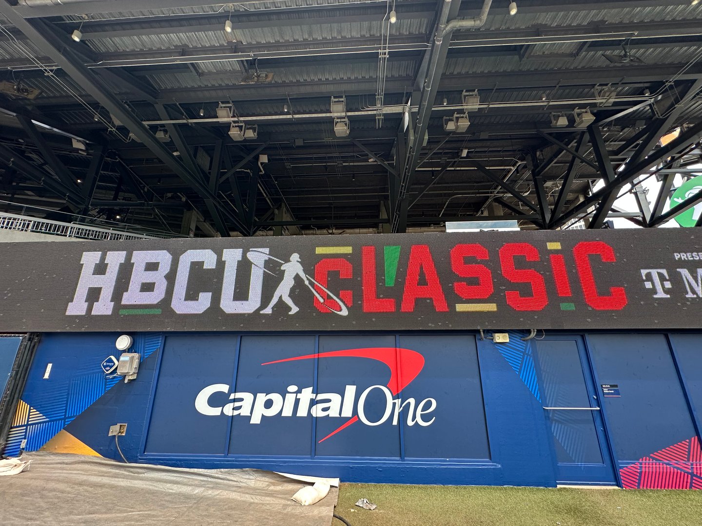 Professional signage installation