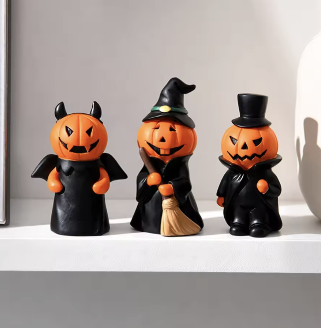 Cute Halloween Mini Pumpkin Decorations