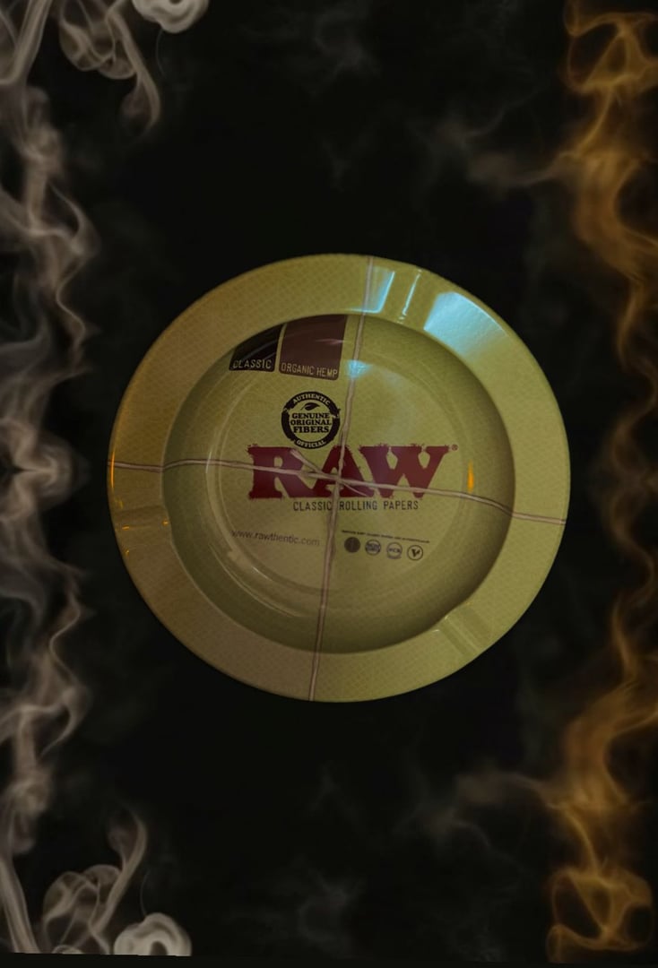 Raw ashtray