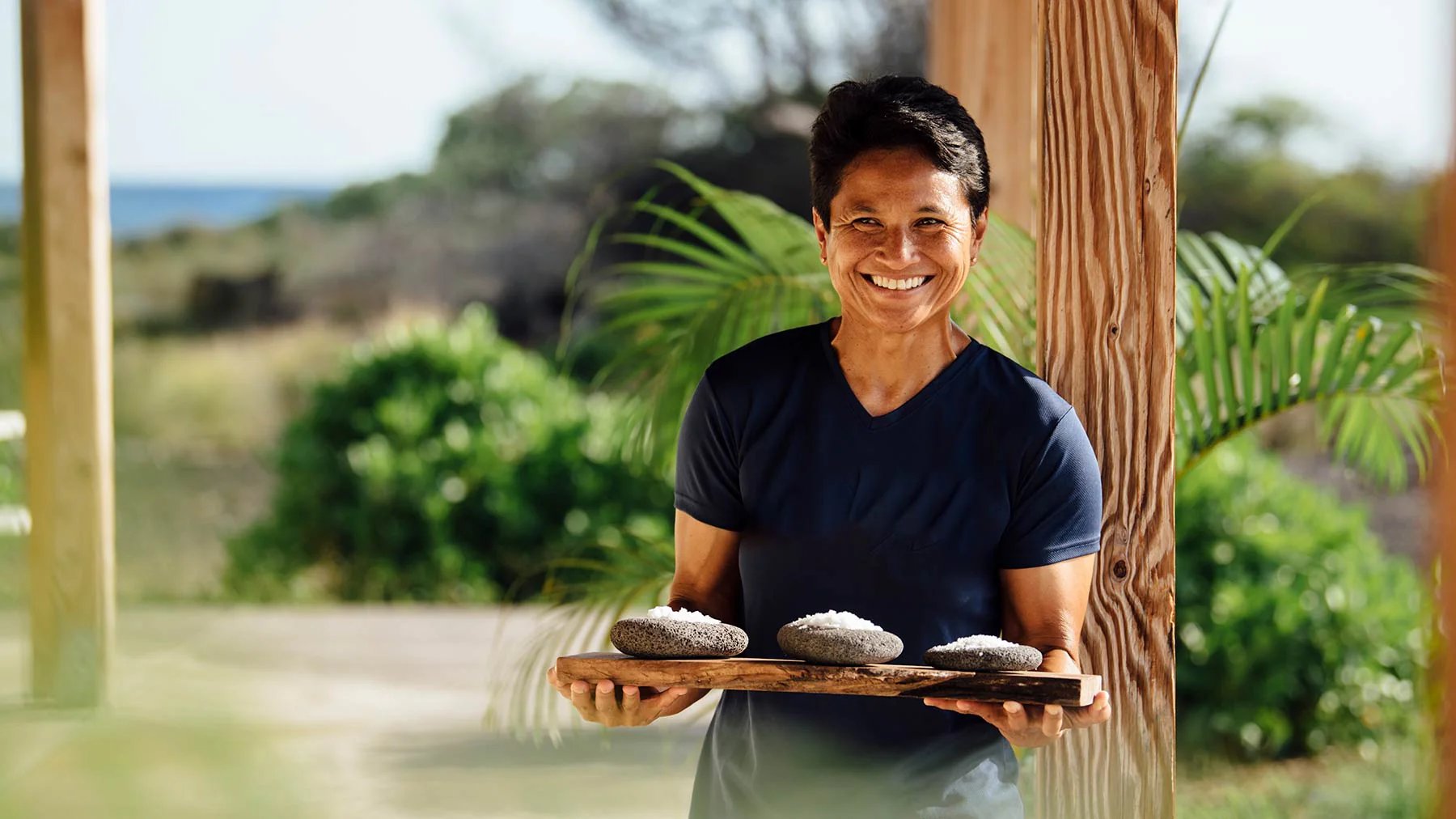 Kona Sea Salt Farm tour with ocean water salt harvesting