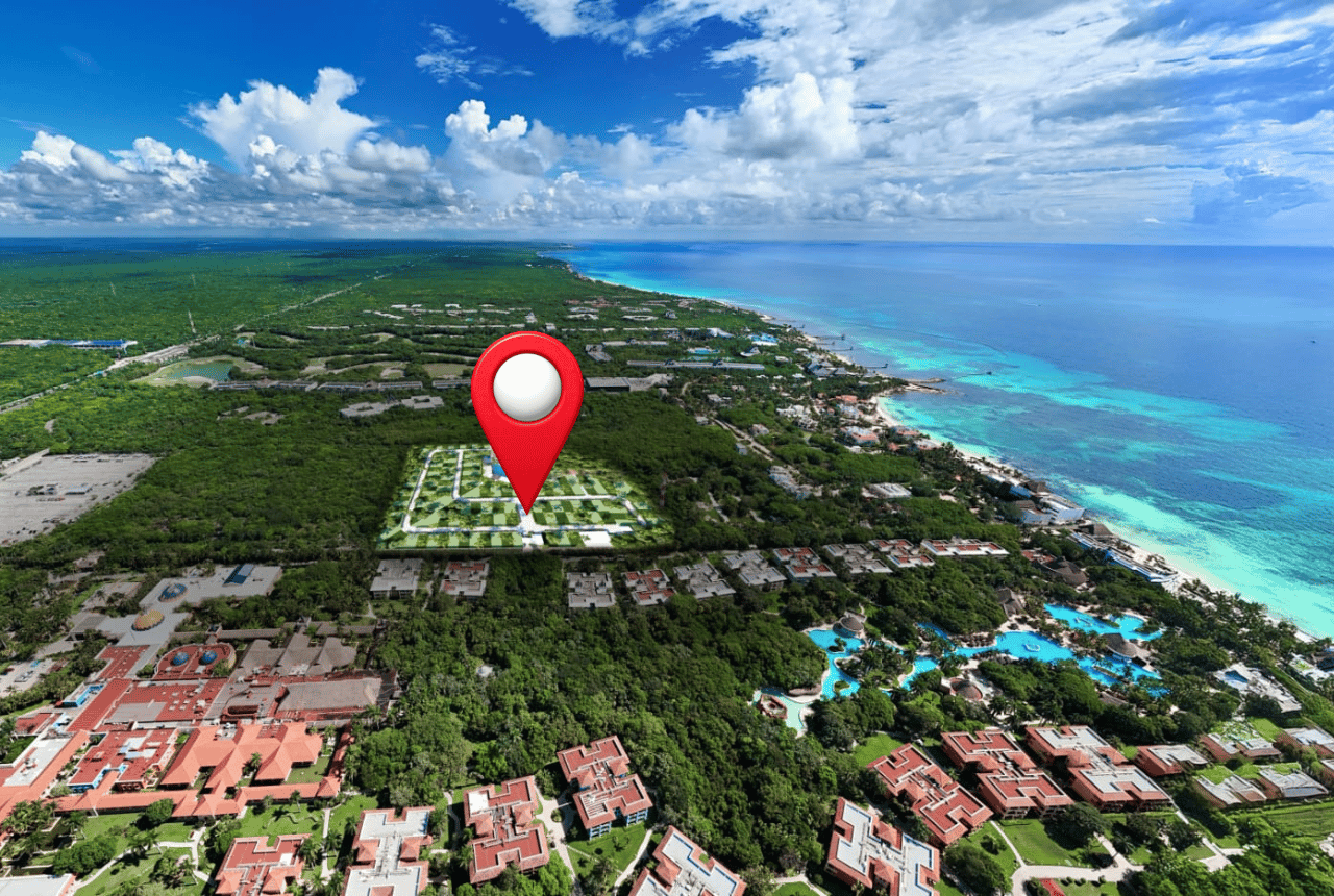 Ubicación Playa Paraíso