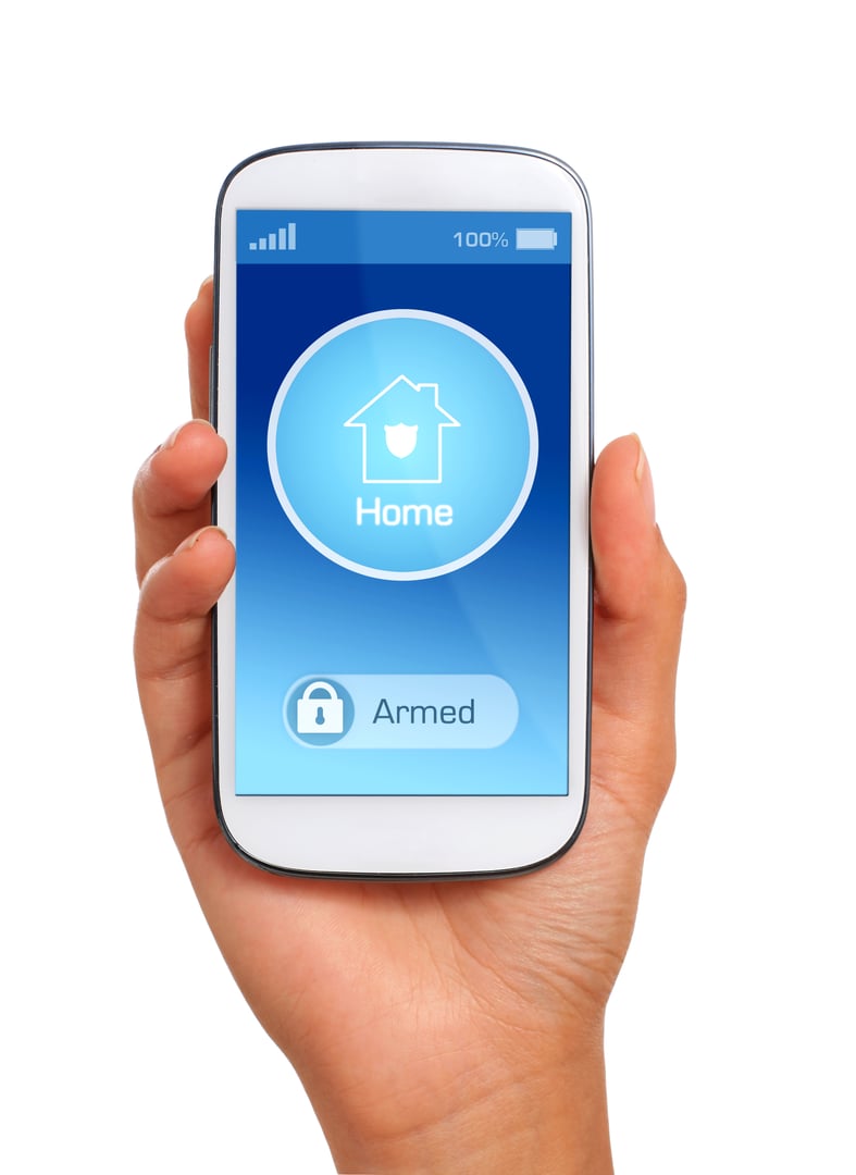 Home security. Wireless security system of your home.