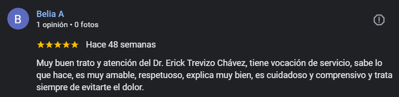 Testimonio real de paciente Alpha Dent