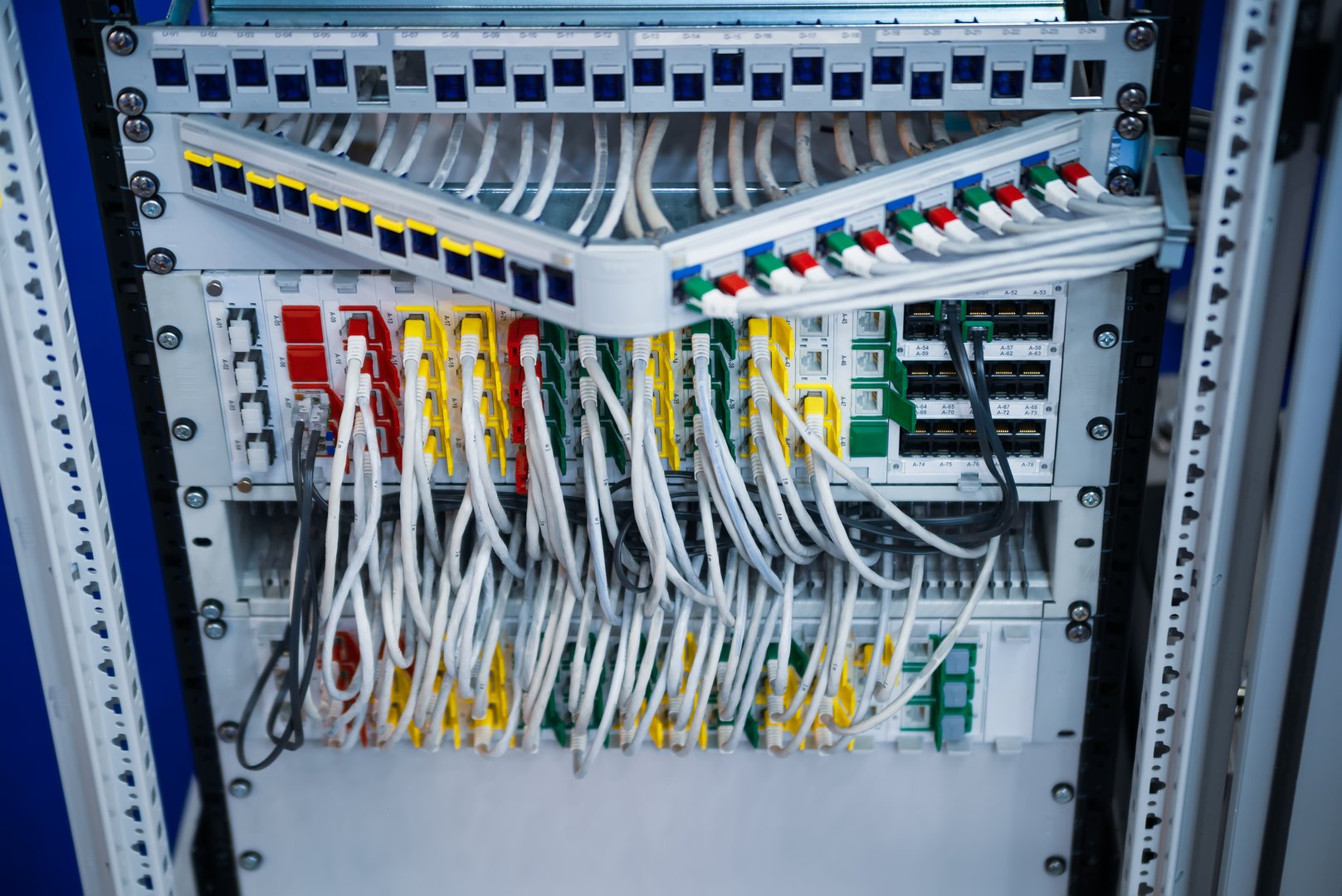 Solutions for building IT infrastructure. Structured cabling, modular connectors, patch panels.