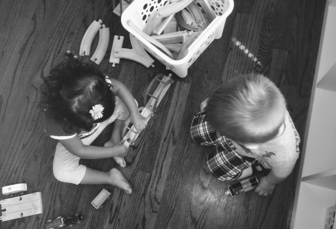 Children playing together