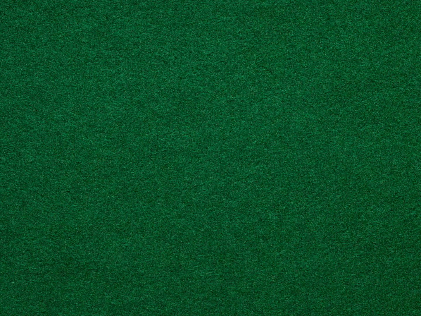 Dark green felt poker table
