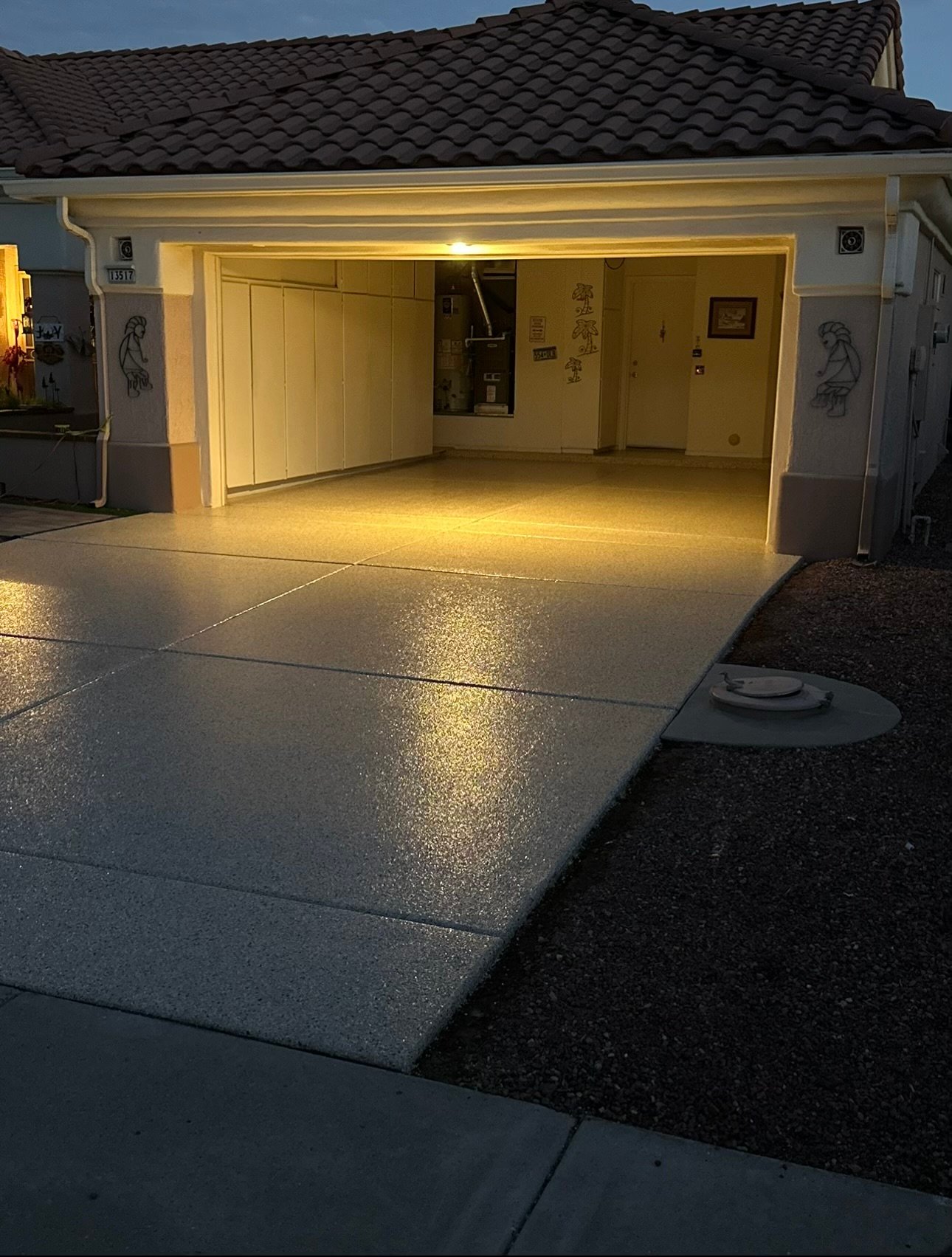 Certified professional concrete coating work