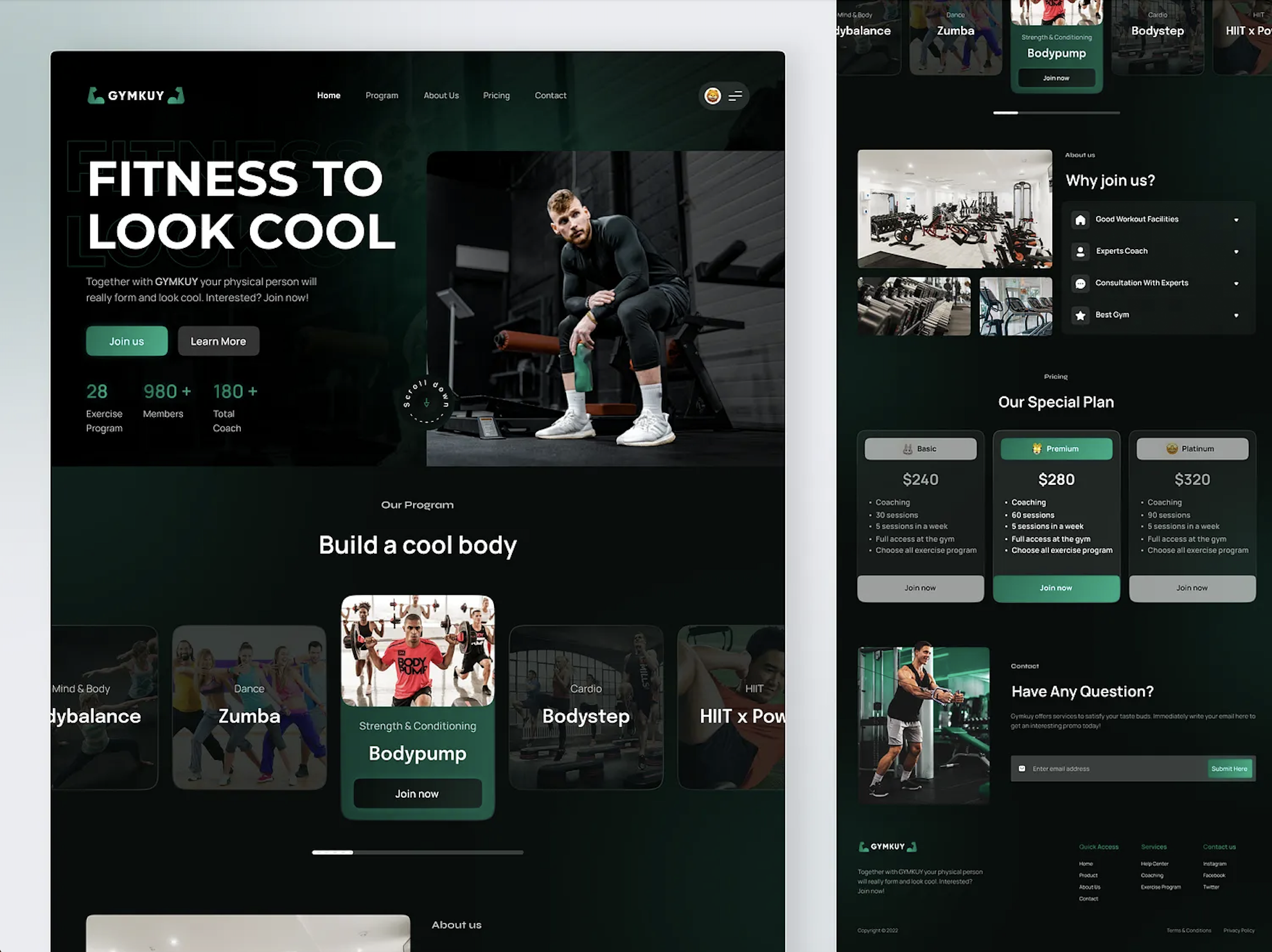 Website Gym