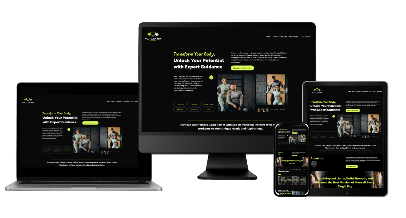 Gyms website project