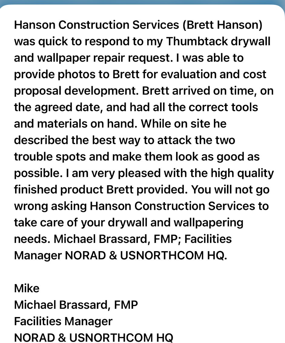 NORAD Colorado Springs wallcovering installation conference room