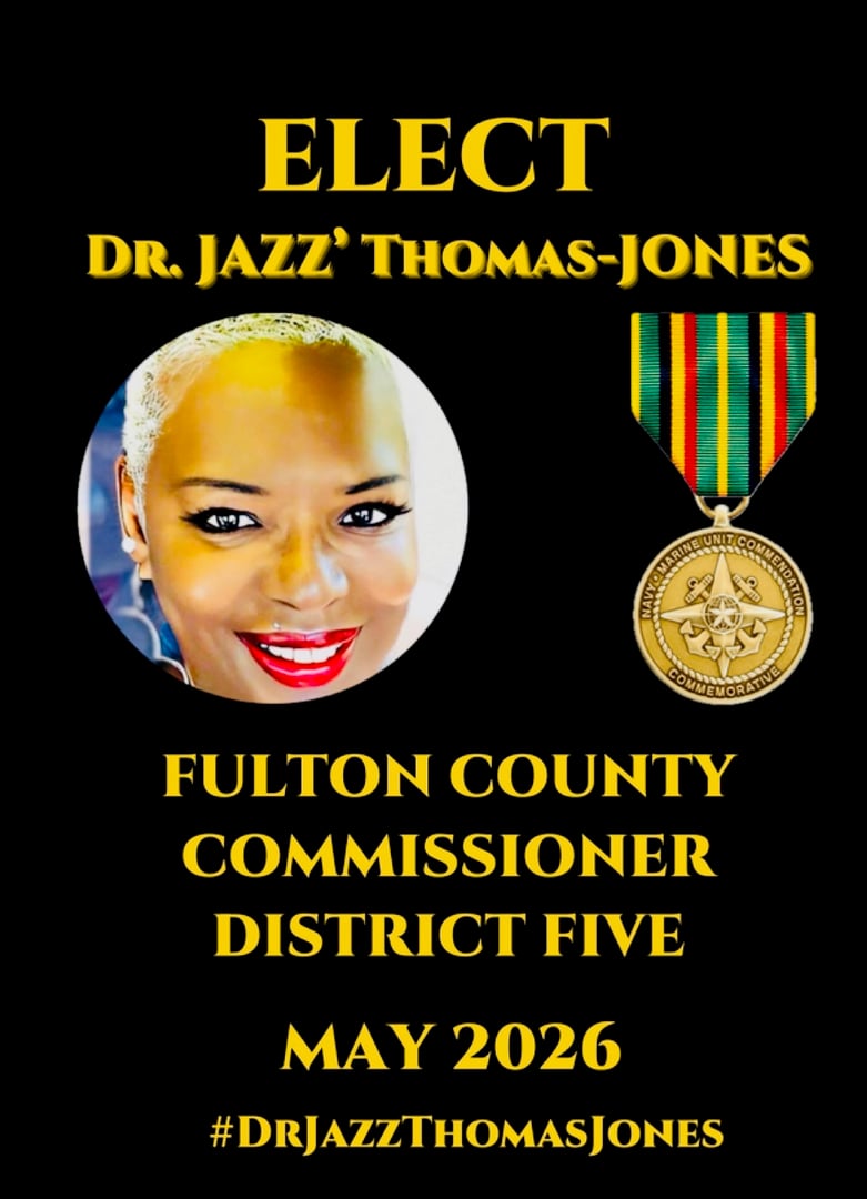 Dr. Jazz Thomas-Jones - Fulton County Commissioner District 5
