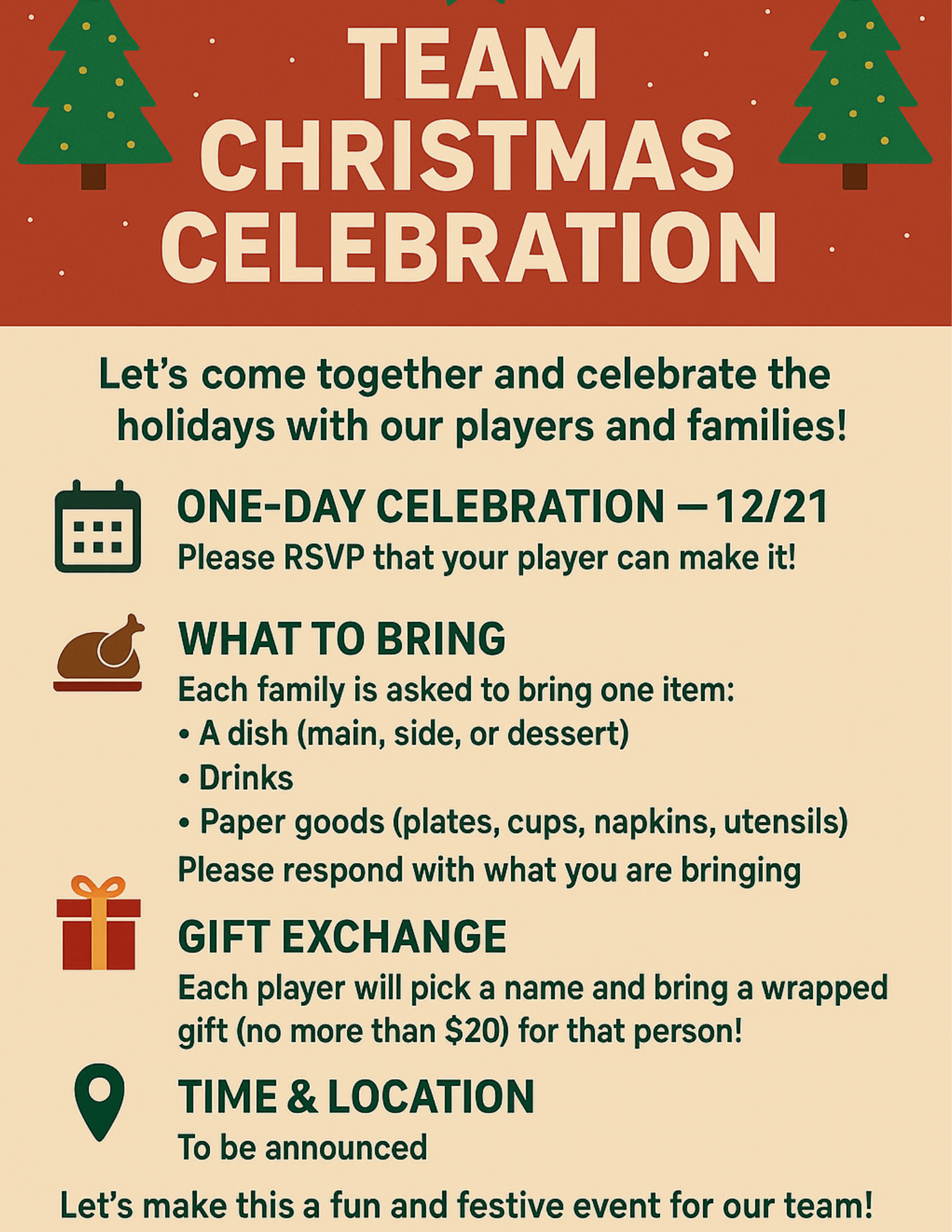 Dream Team Academy Athletes