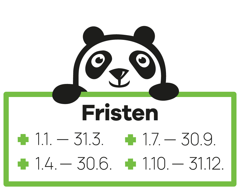 Panda Pflege Beratung - Pippa zeigt wichtige Fristen