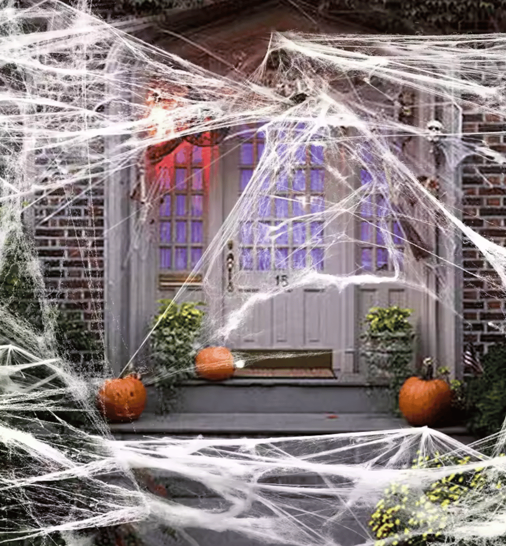 Halloween Decoration Artificial Spider Web