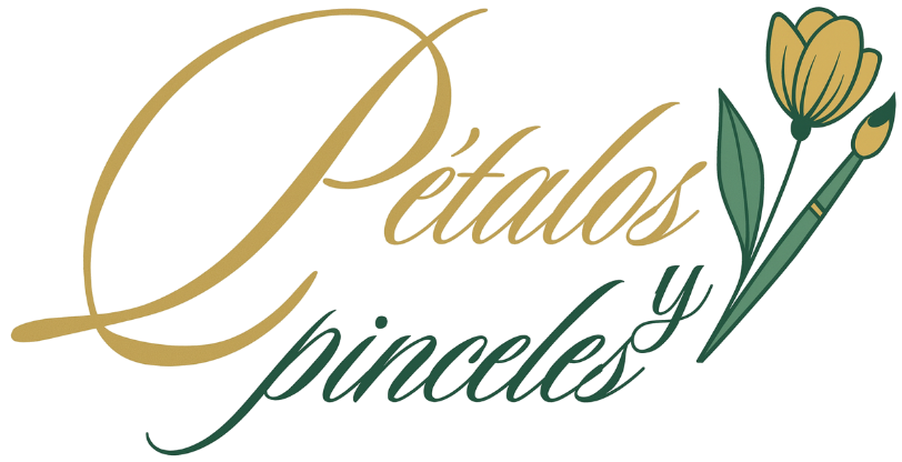 Pétalos y Pinceles Logo