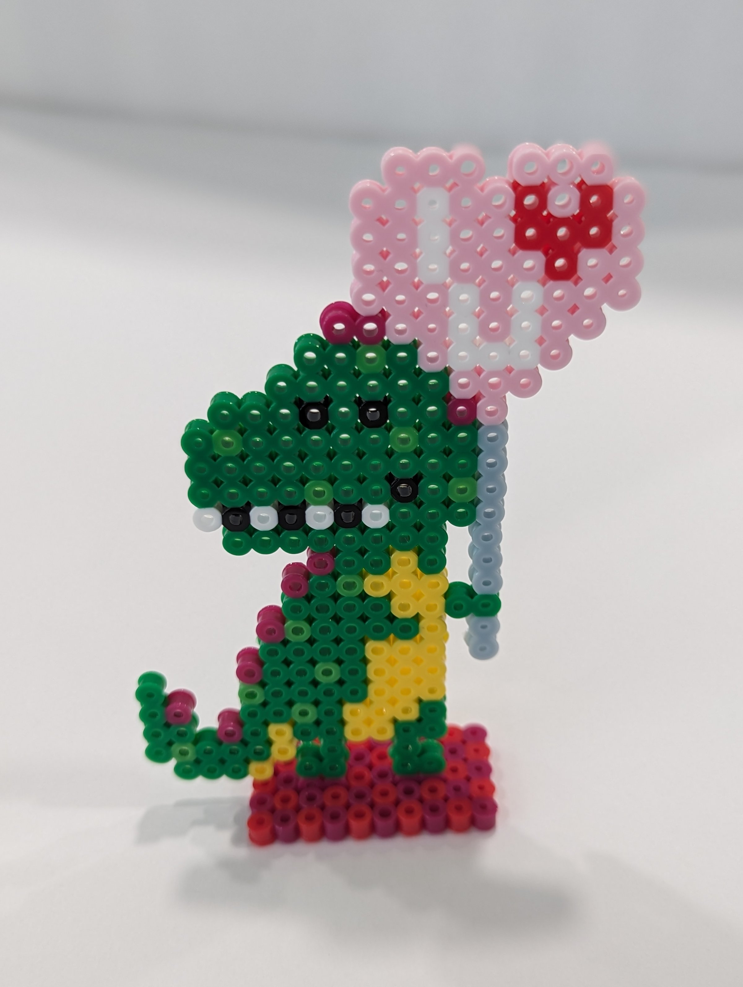 Dino with Love Balloon