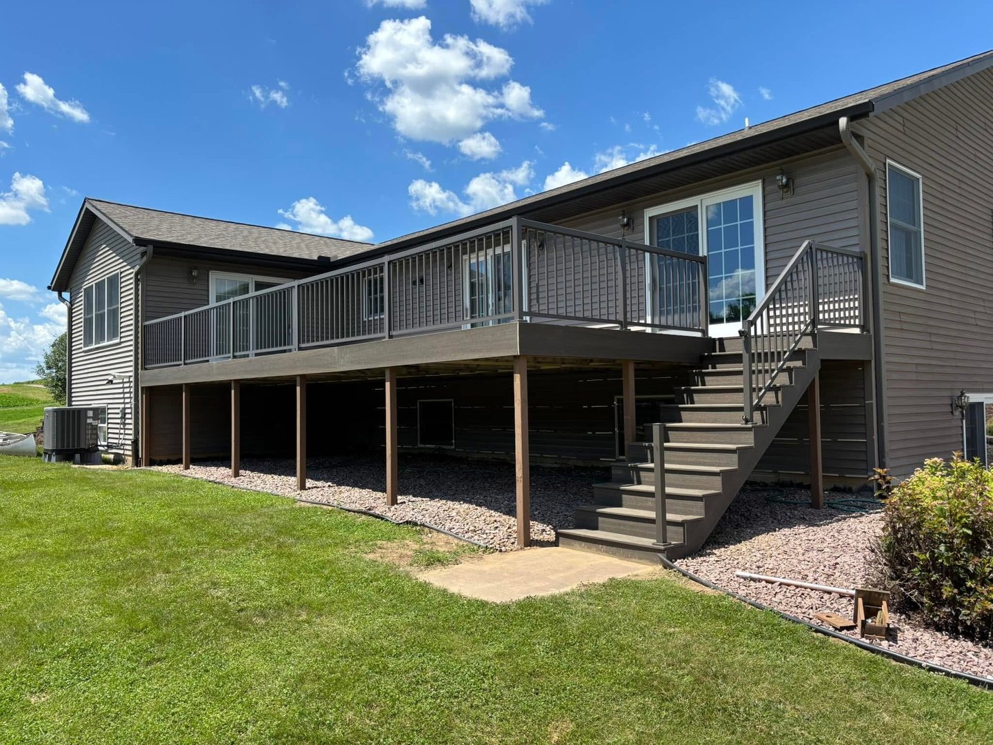 Composite Deck After 2 by Sendelbach Builders