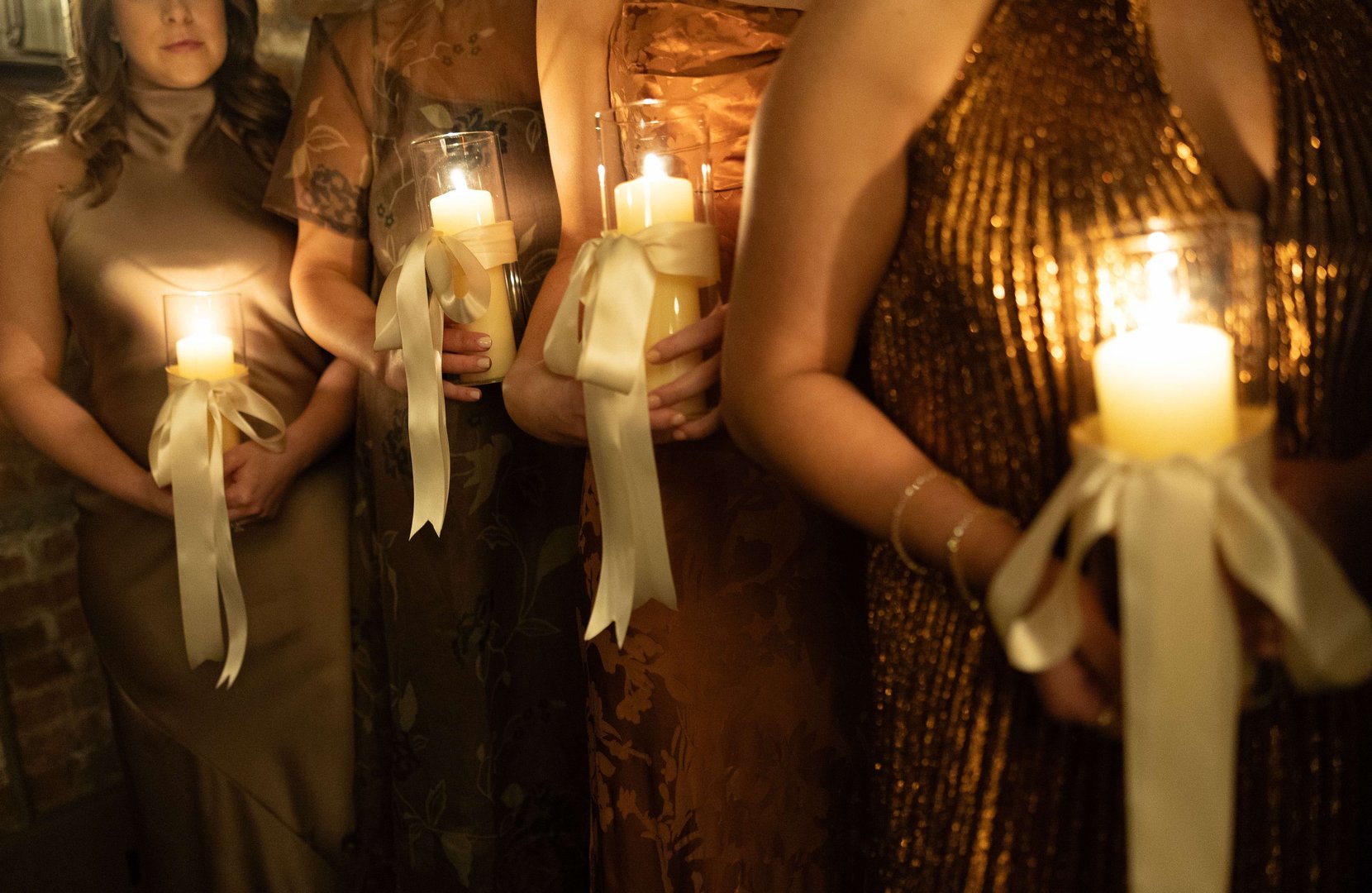 Wedding couple laughing together