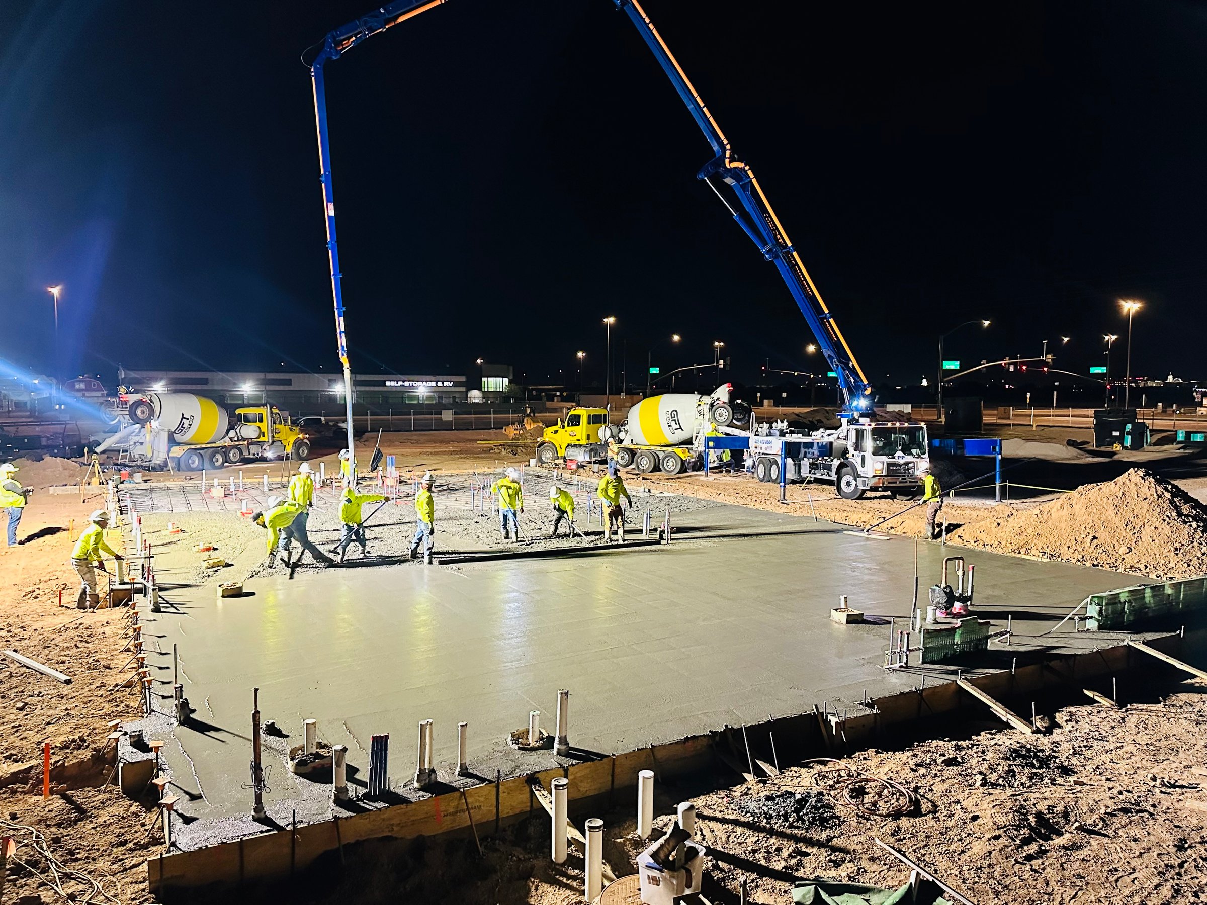 Bonafide Concrete LLC team at work