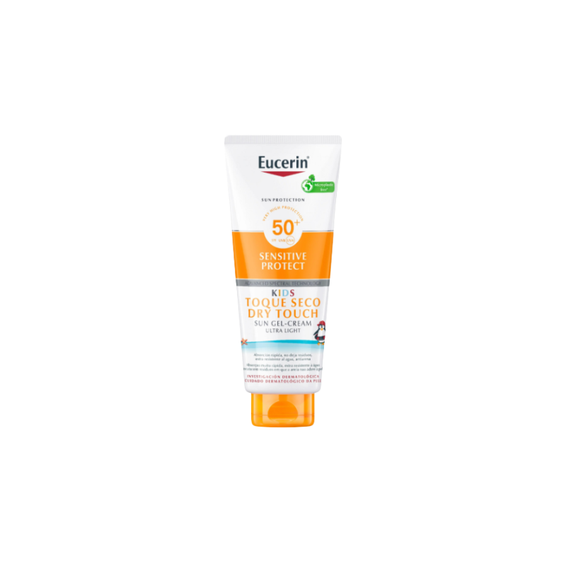 EUCERIN KIDS SENSITIVE GEL CREAM TOQUE SECO 50SPF 200ML NEW