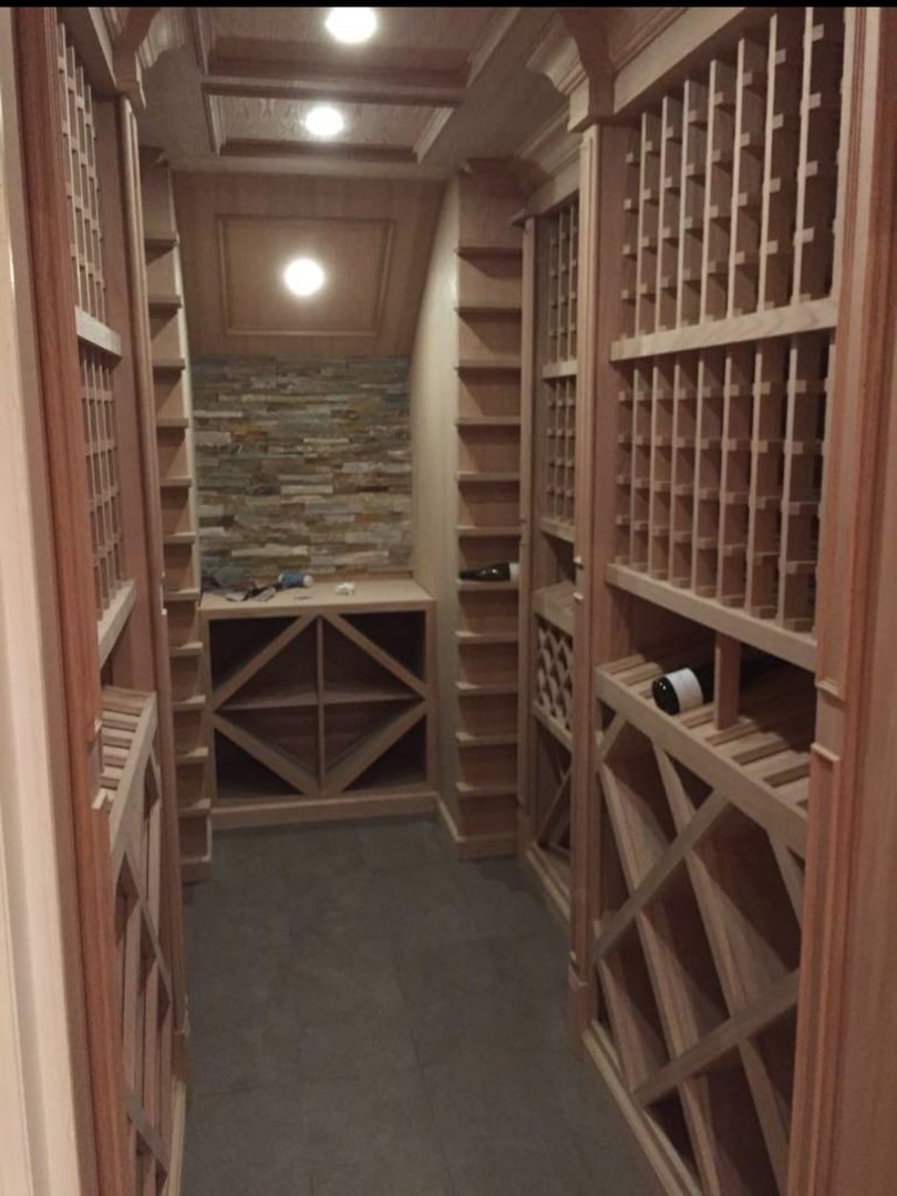 Wine rooms and saunas