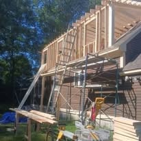 2nd floor addition in progress