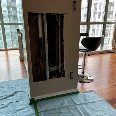 Before - Guest bedroom before painting