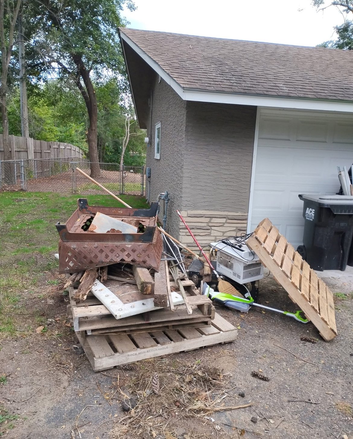 Junk removal success