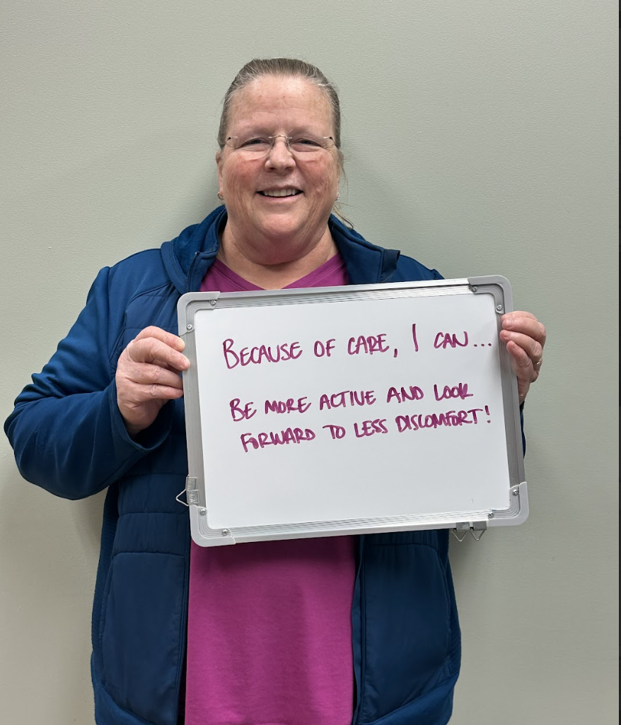 Patient success story showing real results from neuropathy treatment