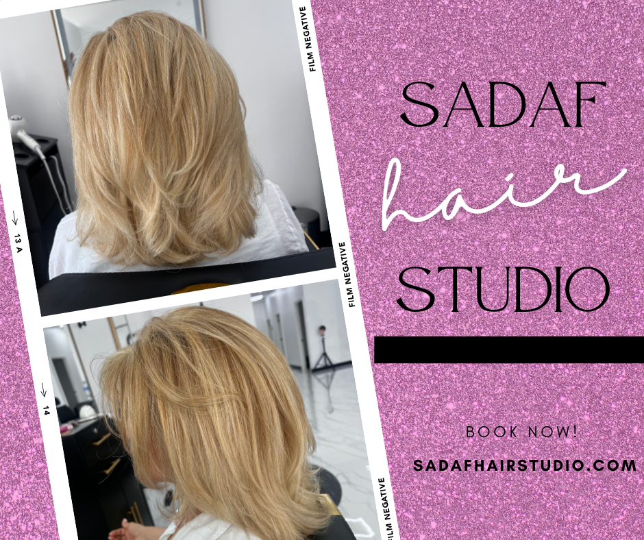 Hair Beauty Salon Promotion at Sadaf Hair Studio