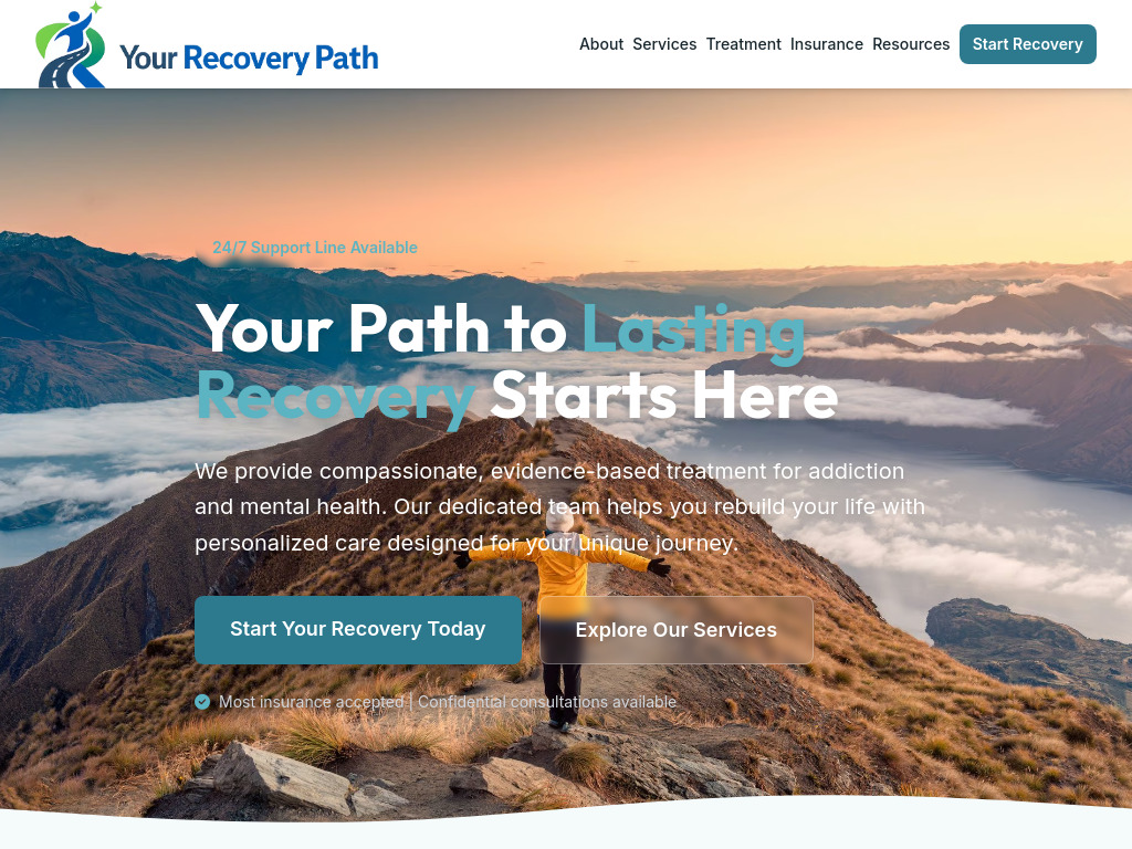 Your Recovery Path Website