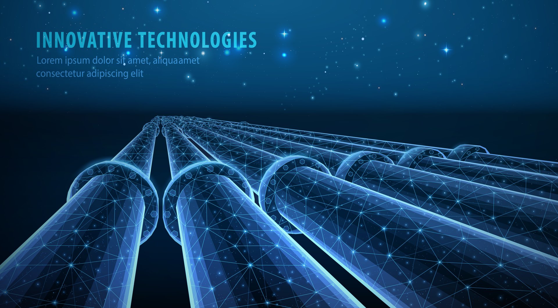 Pipeline construction background. Gas industry, crude oil, energy production, chemical factory, petroleum business, gas fuel transport, petrol line, pipeline steam, connection concept.