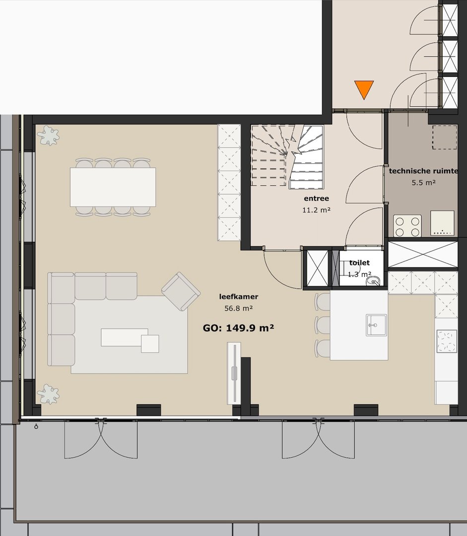 Putgraaf210 - Maisonette 1 Derde Verdieping