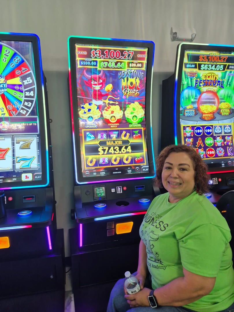 Winner at Lady Luck Skill Games