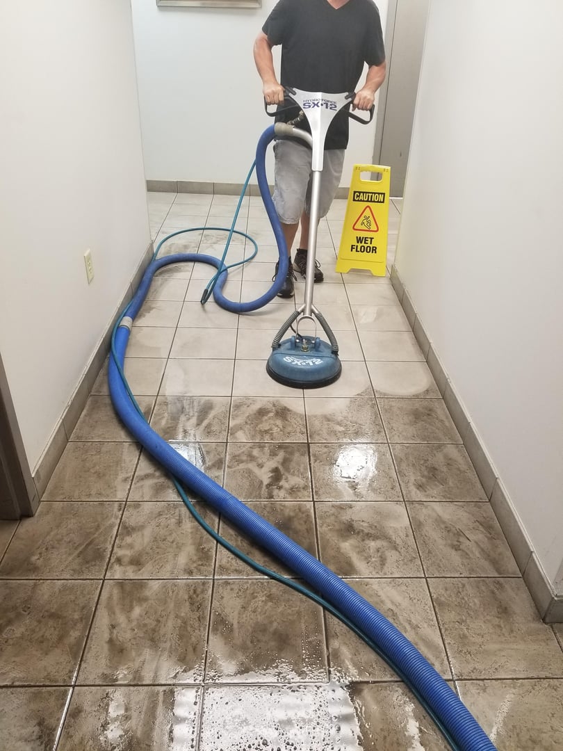 Professional cleaning work showcase