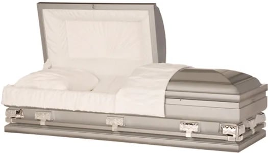Texan Silver Casket