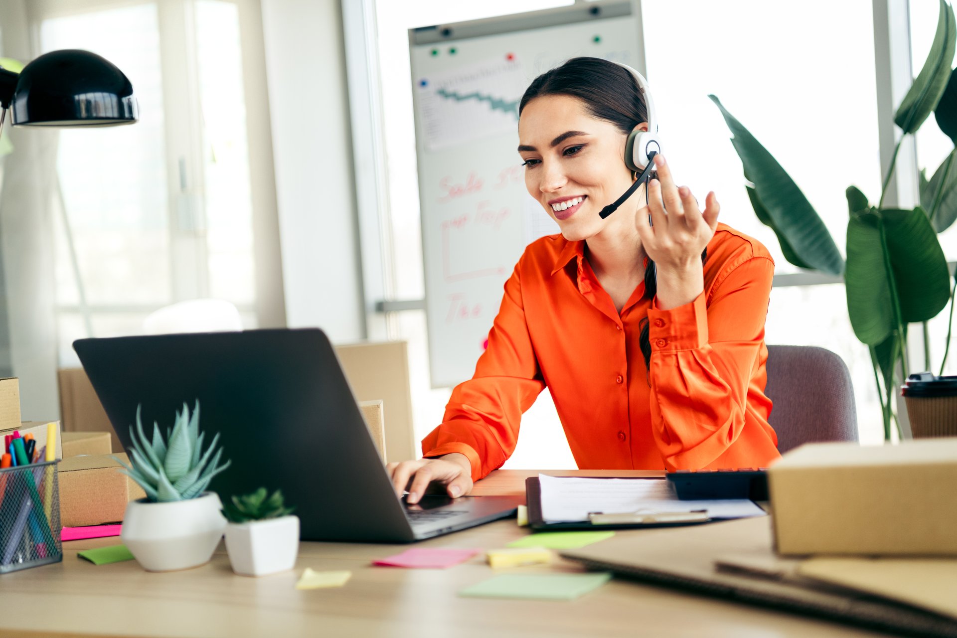 Professional business environment