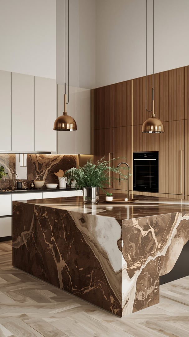 Kjøkkeninteriør med stil og funksjonalitet