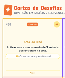 Cartas de Desafio - Aplicativo Interativo
