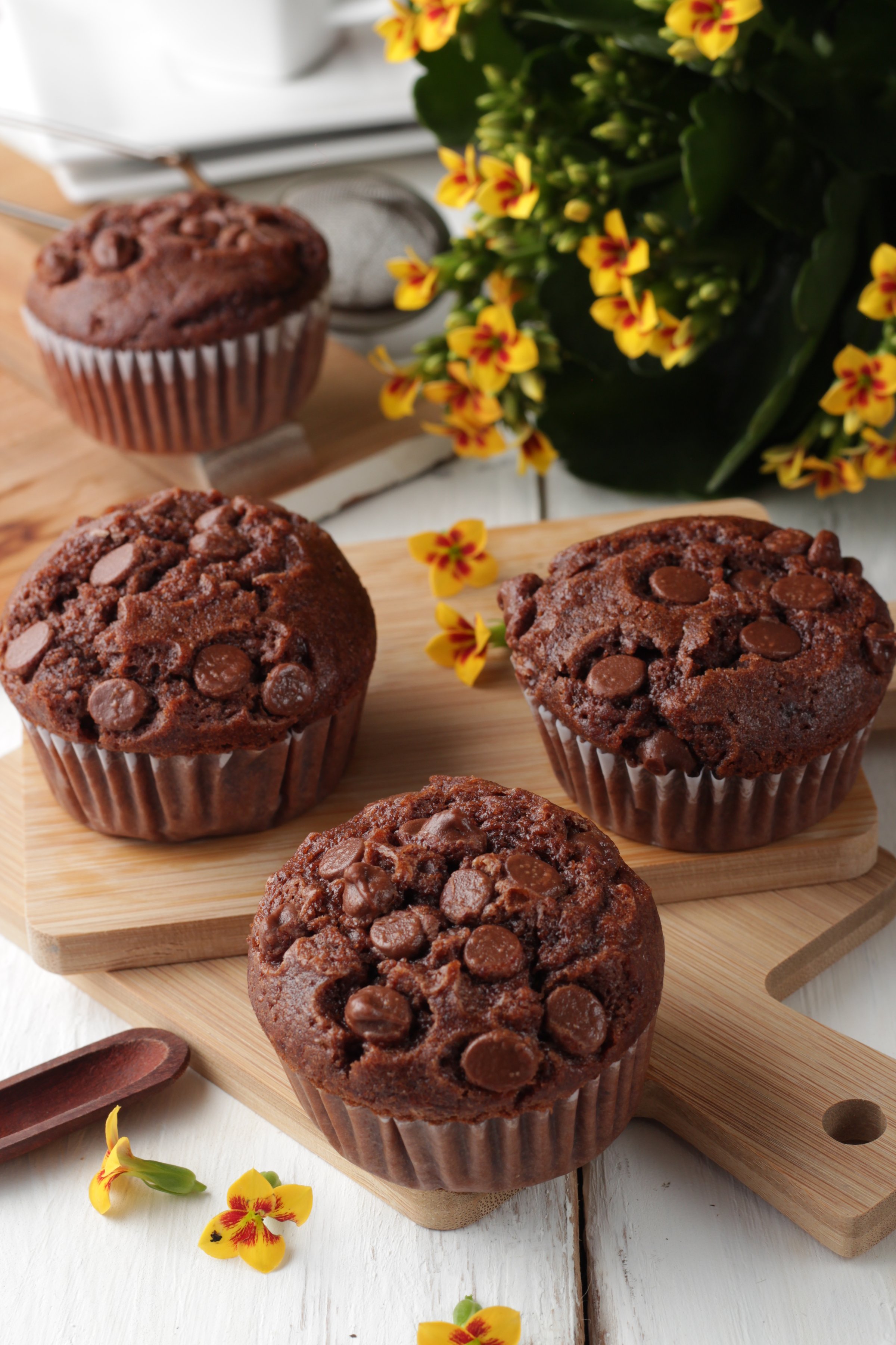 Sugar-Free Chocolate Muffins